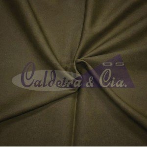 Tecido Tricoline Silky Lisa cor - 8886 (Kaki Escuro)